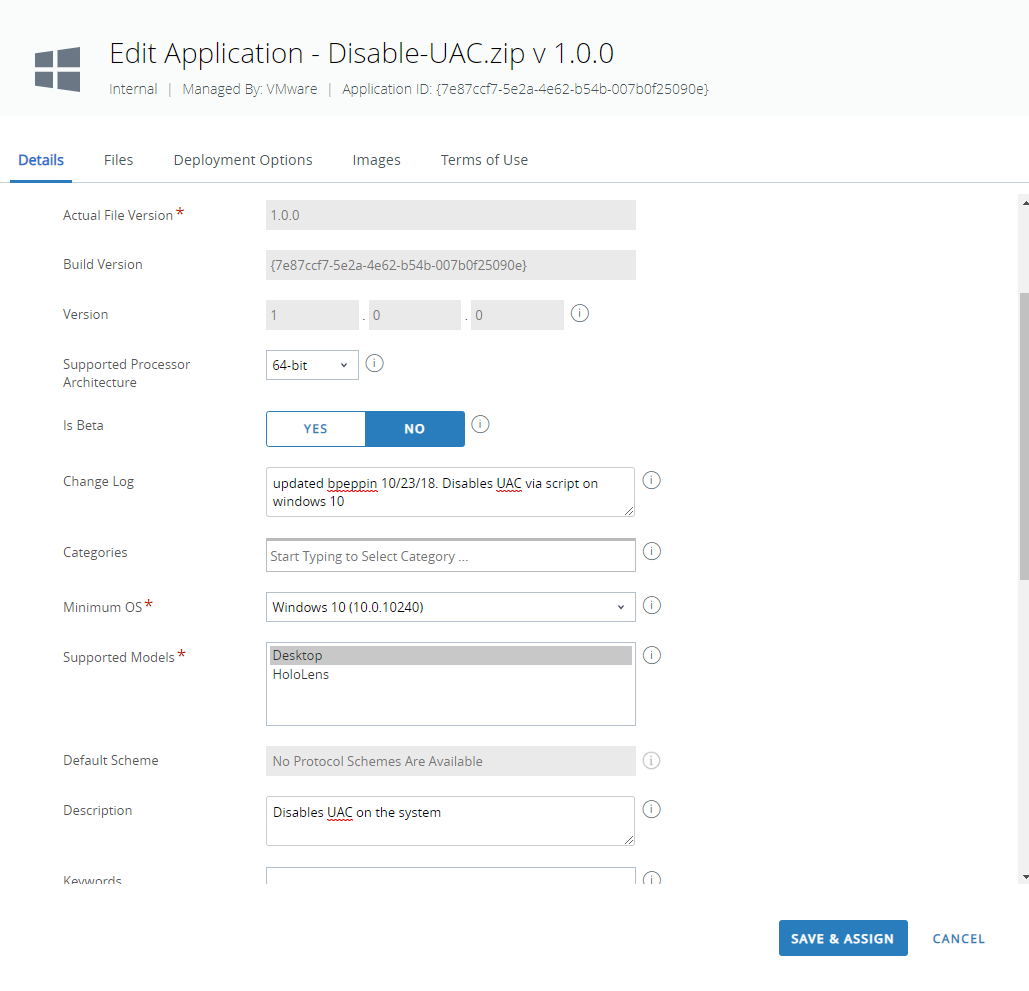 How to Deploy a PowerShell Script with Workspace ONE - Brooks Peppin's Blog