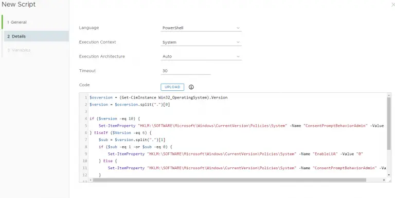 How to Deploy a PowerShell Script with Workspace ONE - Brooks Peppin's Blog